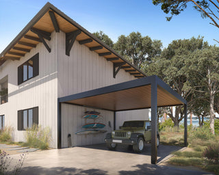 Carport SUNEAL TECHNAL – vue d’ensemble