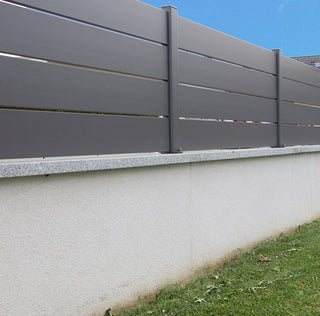 Portail et clôture GRAPHITE – configuration : Clôtures