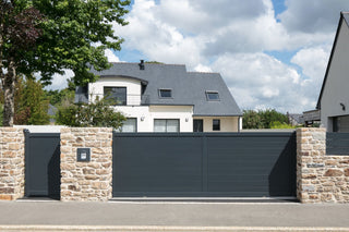 Portail et clôture GRAPHITE – Portail coulissant