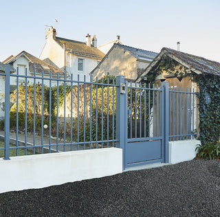Portail et clôture GRAPHITE TECHNAL – exemple de réalisation 4