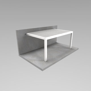 Pergola SUNEAL – configuration : Adossée au mur