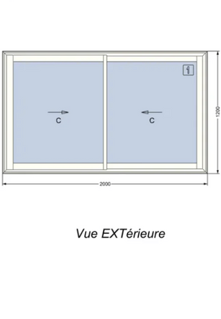 Fenêtre Coulissante